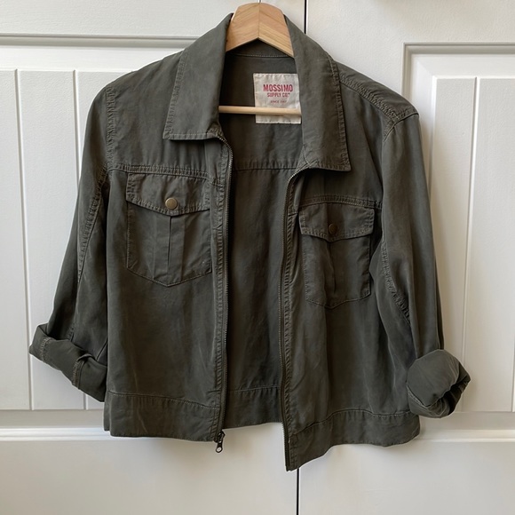 Mossimo Supply Co Cropped Jacket - Picture 1 of 3